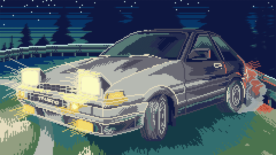 90s Pixel Animation
